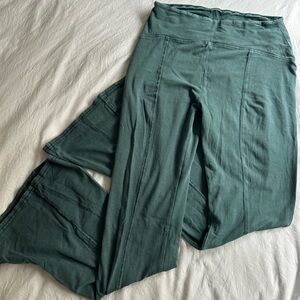 Urban Outfitters Out From Under Teal Flare Leggings